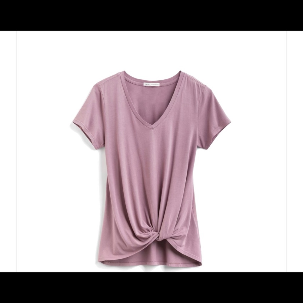 Threads 4 thought aisha knot front top